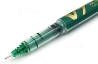 Pilot V7 Hi Tecpoint Cartridge System Roller Ball Pen  - 1 Piece, Green