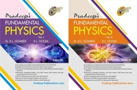 Pradeep Fundamental Physics Vol. 1 & 2 By K. L. Gomber & K. L. Gogia Class 11 CBSE Examination 2024 - 25
