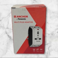 ANCHOR Anchor 3 Pin Multi Plug Universal Socket 6A, 250V - 50 Hz