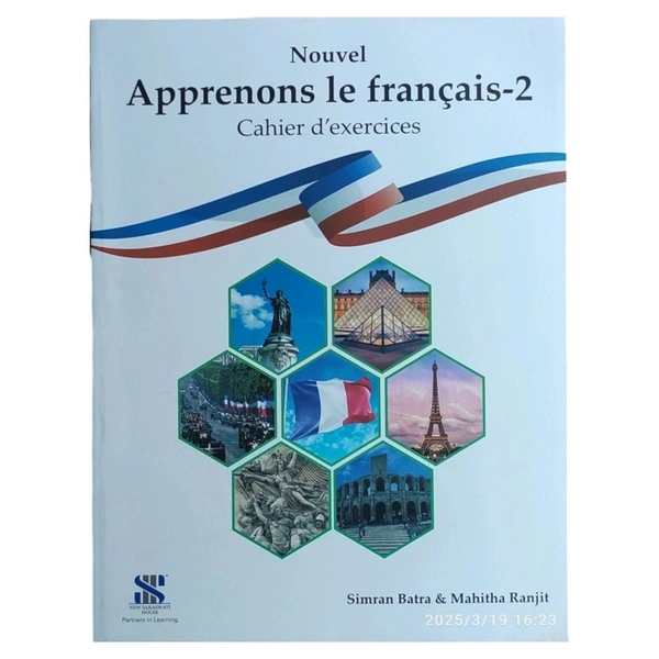 Saraswati House Saraswati Nouvel Apprenon Ie Francais 2 Cahier d' exercices By Mahitha Ranjit