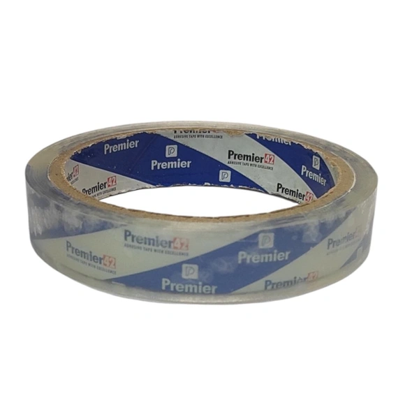 Premier Super Clear & Cello Tape 40 Meter - 1 Piece, 12mm / 0.5 inch