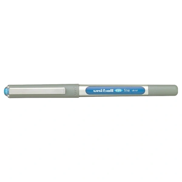 Uniball Eye UB157 Roller Pen  - 1 Piece, Light Blue