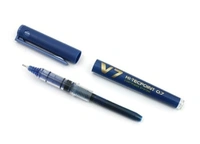 Pilot V7 Hi Tecpoint Cartridge System Roller Ball Pen - 1 Piece, Blue