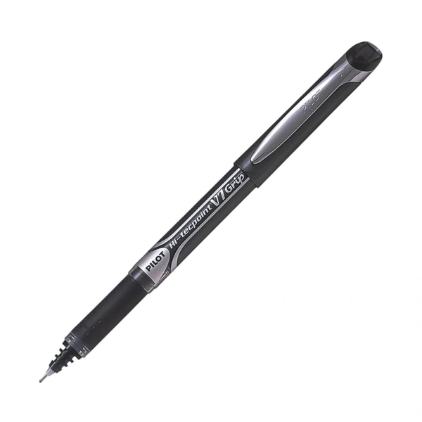 Pilot Hi Tecpoint V7 Grip Roller Ball Pen  - Black