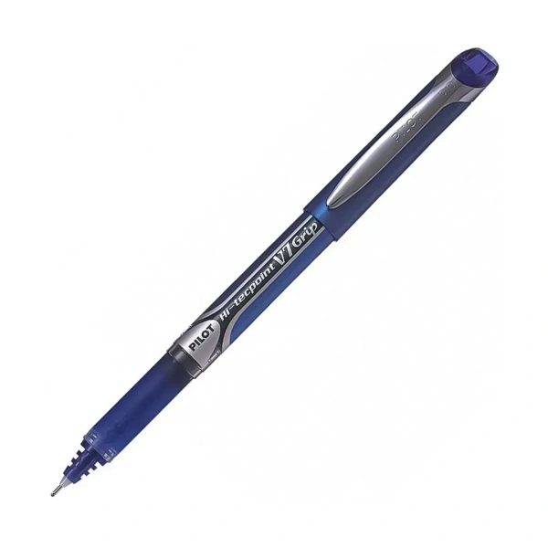 Pilot Hi Tecpoint V7 Grip Roller Ball Pen Blue - Blue