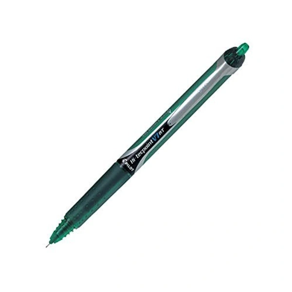 Pilot Hi Techpoint V7 RT Roller Ball Pen - 1 Piece, Green