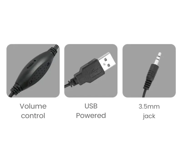 Zebronics 2.0 Speaker Zeb Pluto 5W RMS