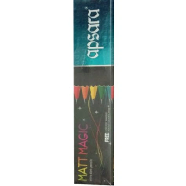 Apsara Matt Magic Extra Dark Pencils Pack of 10 Pieces
