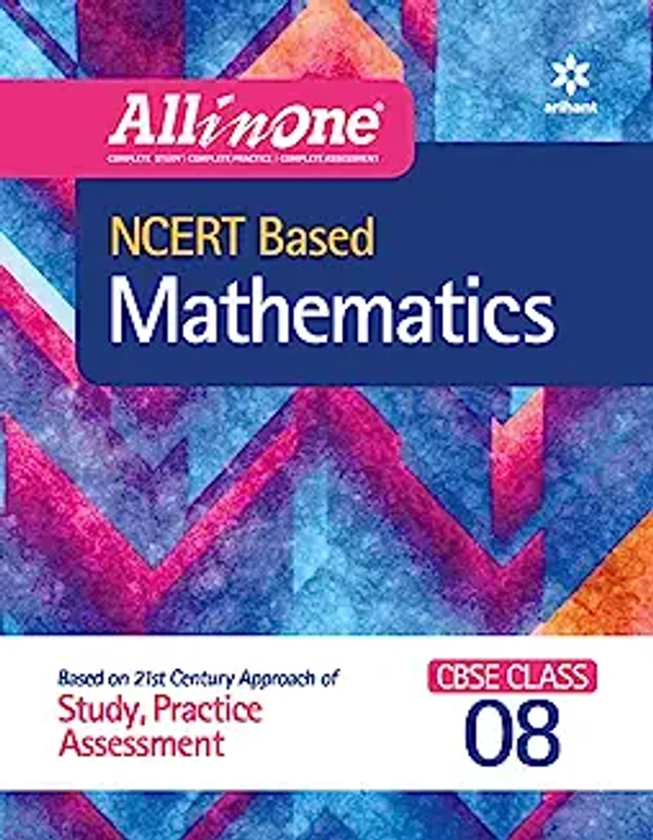 Arihant all in one Mathematics Class 8  CBSE Examination 2022-23