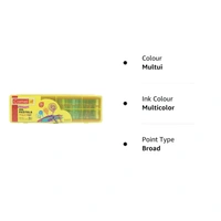 Camel Oil Pastels 25 Shade Plastic Box Pack