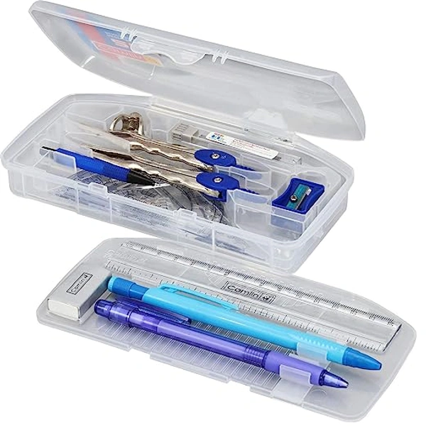Camlin 2 in1 Mathematical Drawing Instruments Box & Geometry Box Pack of 1