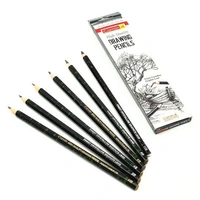 Camlin Drawing Pencils HB,2B,3B,4B,6B,8B Pack of 6 Piece