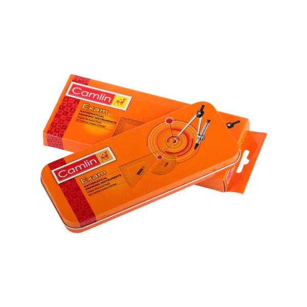 Camlin Exam Mathematical Drawing Instruments Box & Geometry Box Pack of 1