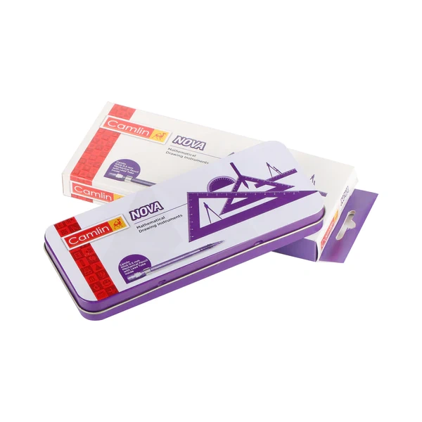 Camlin Nova Mathematical Drawing Instruments Box & Geometry Box Pack of 1