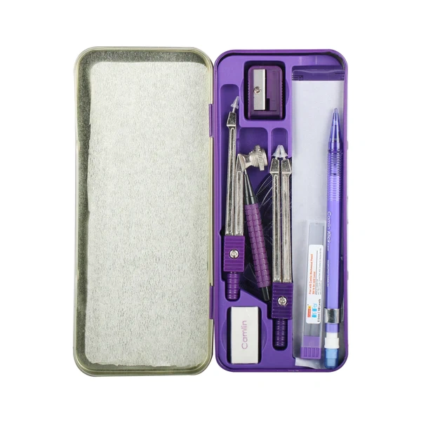 Camlin Nova Mathematical Drawing Instruments Box & Geometry Box Pack of 1