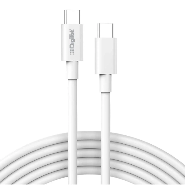 DigiTek Type C to Type C Cable with 60W Universal Chip 1 Meter
