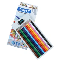 Doms Colour Pencils 12 Shades Full Size