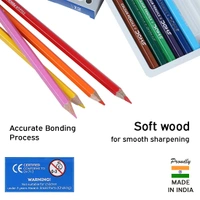 Doms Colour Pencils 12 Shades Full Size
