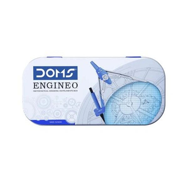 Doms Engineo Mathematical Drawing Instruments Box & Geometry Box Pack of 1