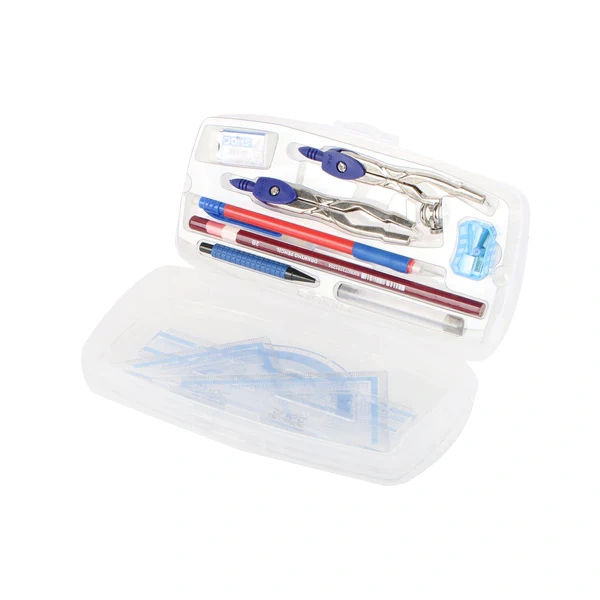 Doms Geoflip Mathematical Drawing Instruments Box & Geometry Box Pack of 1