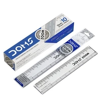 Doms Q Transparent Scale 15cm - 5 Pieces