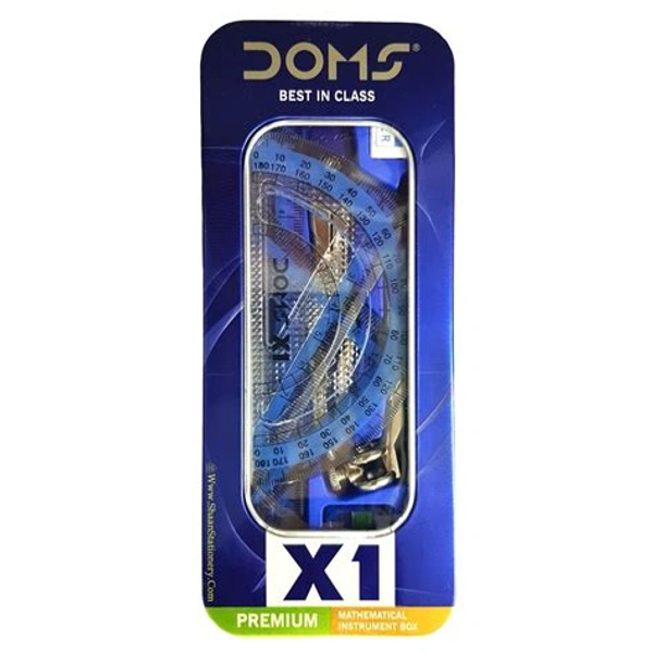 Doms X1 Premium Mathematical Drawing Instruments Box & Geometry Box Pack of 1