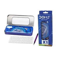 Doms X1 Premium Mathematical Drawing Instruments Box & Geometry Box Pack of 1