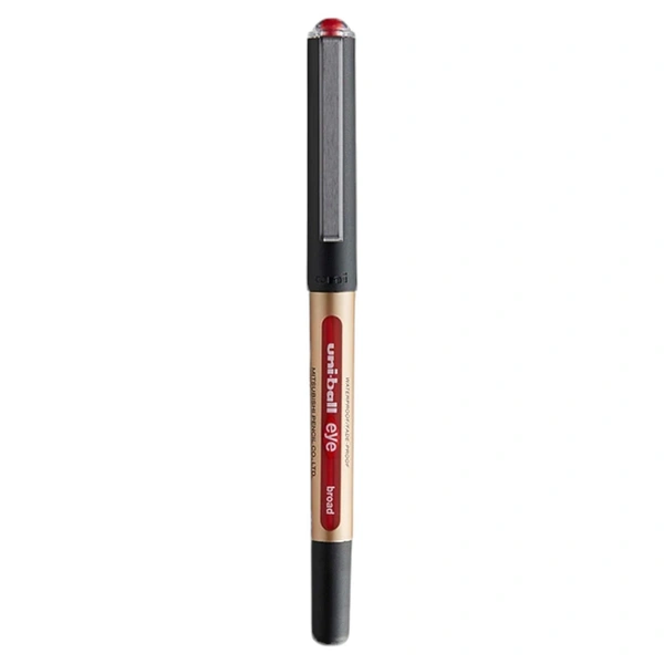 Uniball eye Broad Roller Pen  - 1 Piece, Red