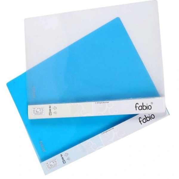 Fabio Report File Size A4 FB005 - 10 Pieces, Blue
