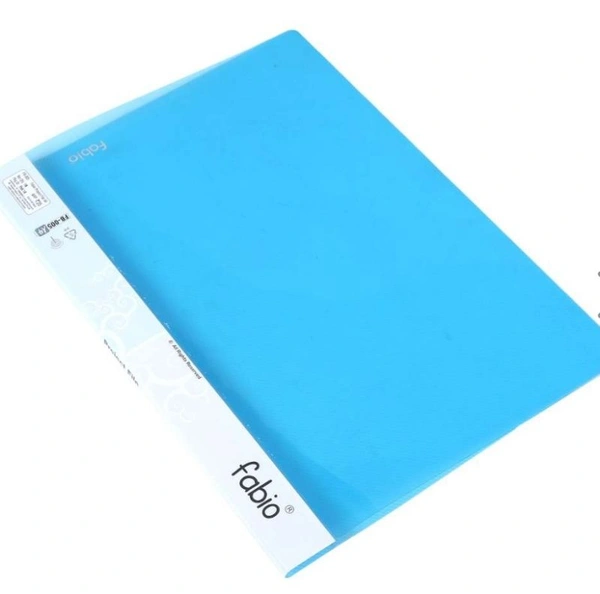Fabio Report File Size A4 FB005 - 10 Pieces, Blue