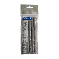 Doms Inxify Softy Ball Pen  - 5 Pieces, Black