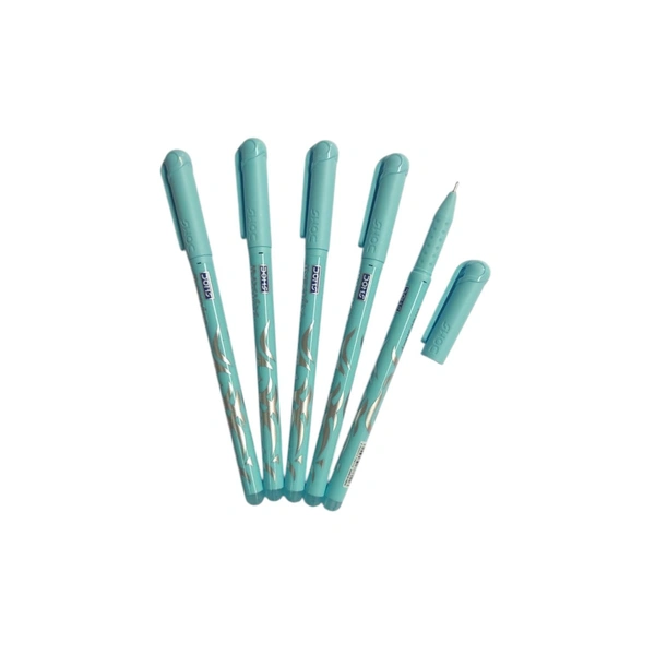 Doms Inxify Softy Ball Pen  - 5 Pieces, Blue