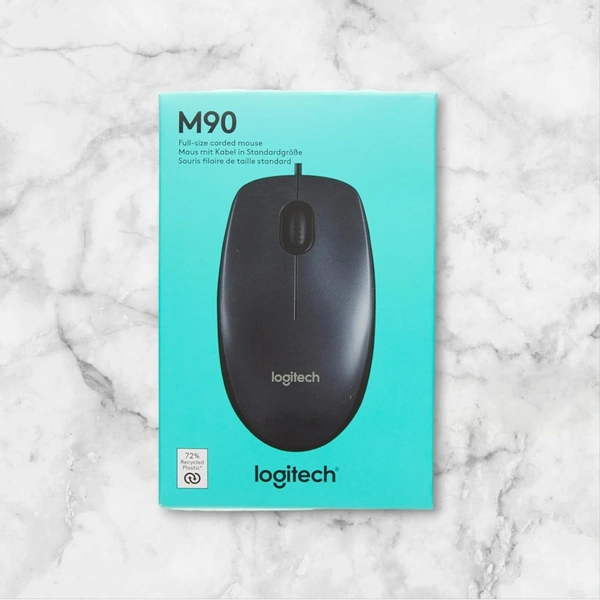 Logitech M90 Wired USB Mouse 1000 DPI