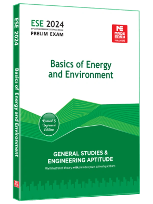 MADE EASY ESE 2024 Basics of Energy and Environment