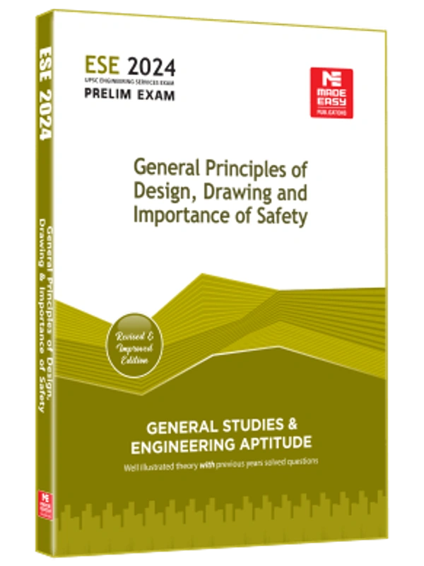 MADE EASY ESE 2024 General Principles of Design, Drawing and Importance of Safety