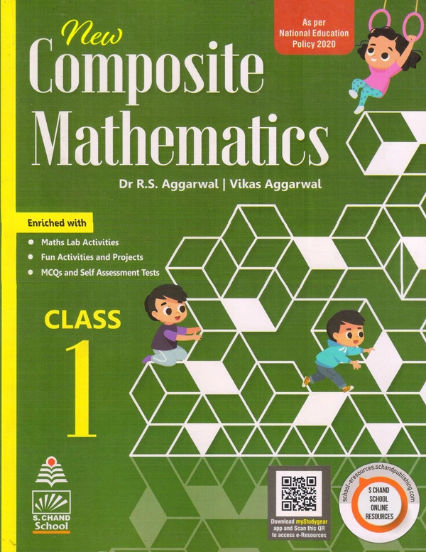 S Chand New Composite Mathematics By R.S. Aggarwal  Class 1 CBSE Examination 2023