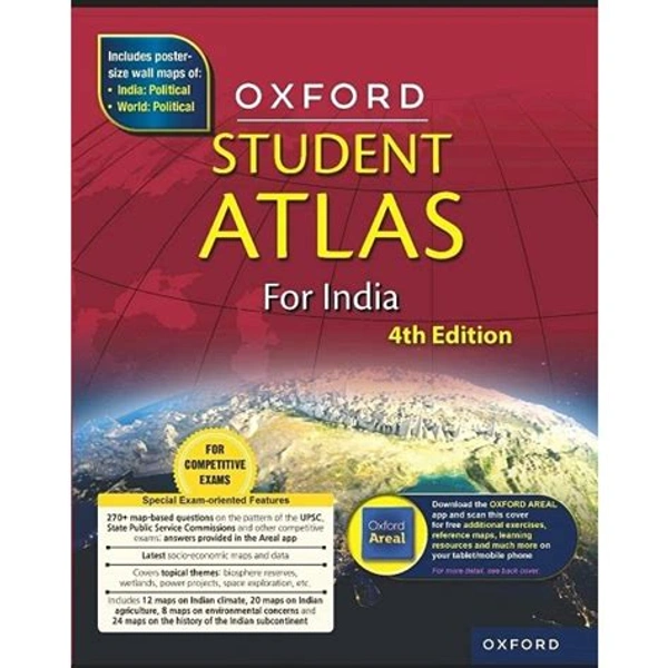Oxford Students atlas For Indian 4th Edition
