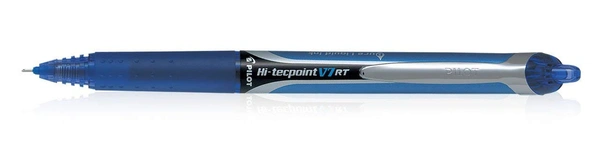 Pilot Hi Techpoint V7 RT Roller Ball Pen Blue, Black, Red, Green Pack of 4 - 