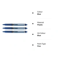 Pilot Hi Techpoint V7 RT Roller Ball Pen Blue, Black, Red, Green Pack of 4 - 