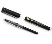 Pilot V7 Hi Tecpoint Cartridge System Roller Ball Pen Blue, Black, Red, Green  Pack of 4