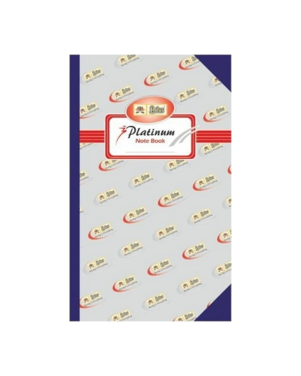 Lotus Platinum Hard Bound Long Notebook & Register  - 1 Piece, 576