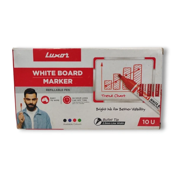 Luxor Whiteboard Marker Red - Red