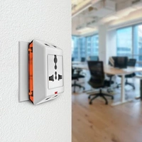 Wipro 3 Way Multiplug Adaptor with 1 Universal Sockets 6A, 240V, 50Hz