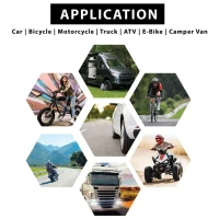 10PCS TYRE REPAIR SCREW Tire Repair Rubber Nail Car Tire Repair Nails Tire Repair Rubber Screws, Black (10 Pcs Set) (1948) - Black, Pack of 10