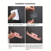 MULTI HANGING RACK Bathroom Towel Slipper Hanging Rack Self Adhesive Wall Mounted (1 Pc) (1819)