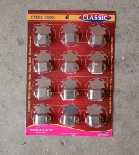 Stainless Steel Agarbatti Stand (3 Pack): Self-Adhesive, Wall Mounted (1584)