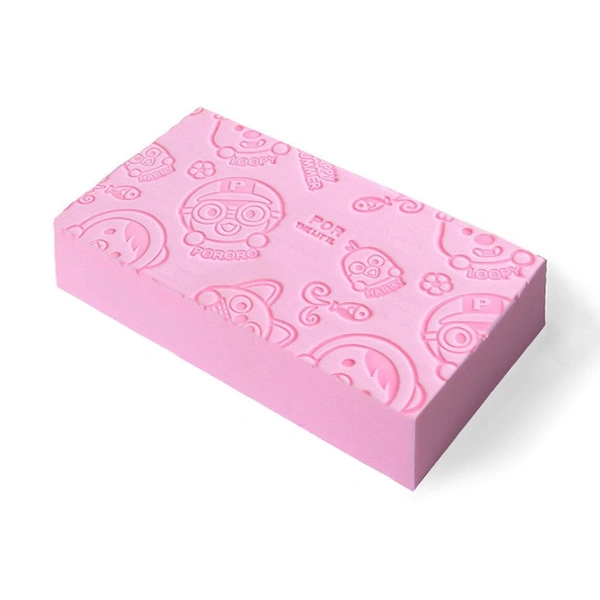 BODY SCRUBBER SPONGE PORORO Soft Exfoliating Sponge, Asian Bath Sponge For Shower (672)