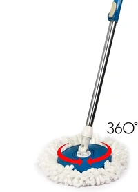 STEEL MOP ROD SET Home Cleaning Stainless Steel 360 Degree Rotating Pole Microfiber Mop Stick Mop Rod (552)