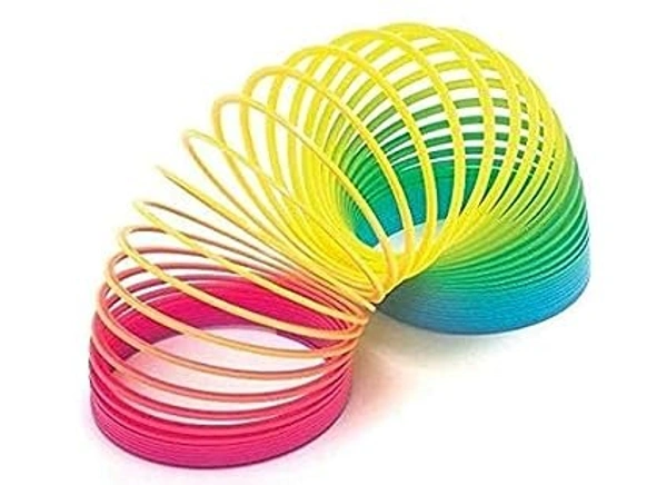 RAINBOW MAGIC SPRING Rainbow Spring Fun Activity Stress Relief Toy for Kids Adults of All Age Group, for Birthdays, Compact and Portable Easy to Carry (291)