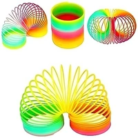 RAINBOW MAGIC SPRING Rainbow Spring Fun Activity Stress Relief Toy for Kids Adults of All Age Group, for Birthdays, Compact and Portable Easy to Carry (291)